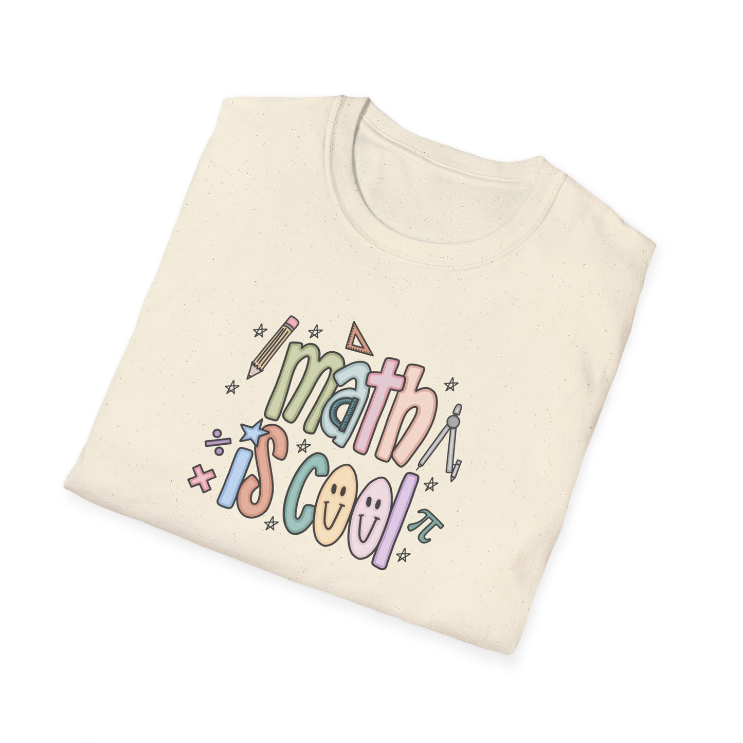 Math is Cool Unisex Softstyle T-Shirt, Lightweight Tee, Educational Gift, Math Lover Apparel, Back to School Shirt, Fun Shirt for Kids [...]