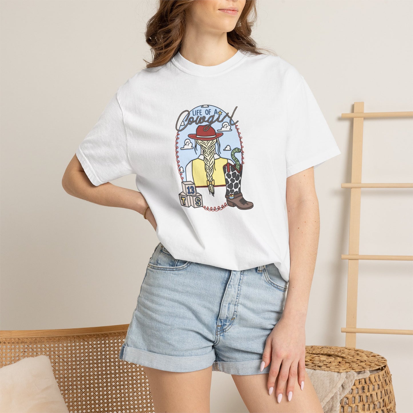 Woman's Life of a Cowgirl Comfort Tee