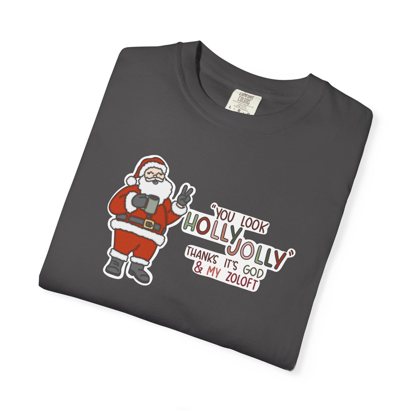 Holly + Jolly Santa Tee