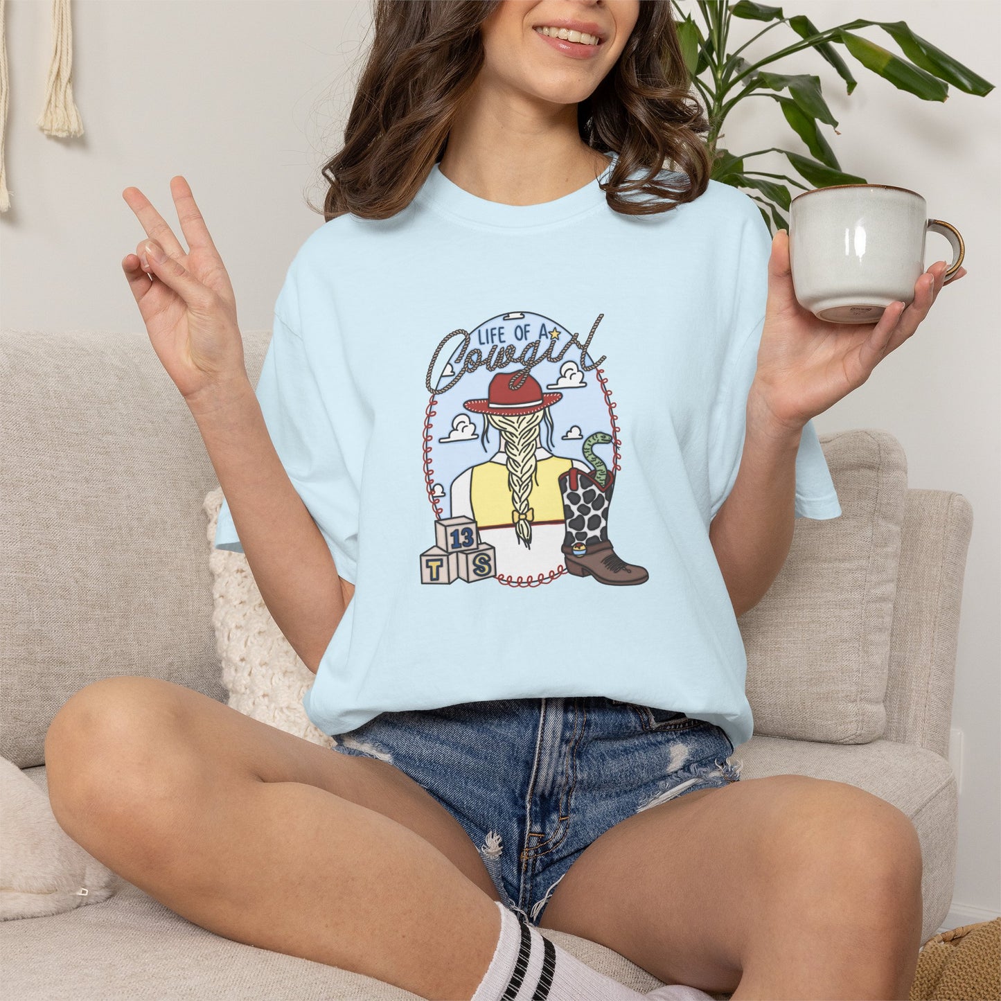 Woman's Life of a Cowgirl Comfort Tee