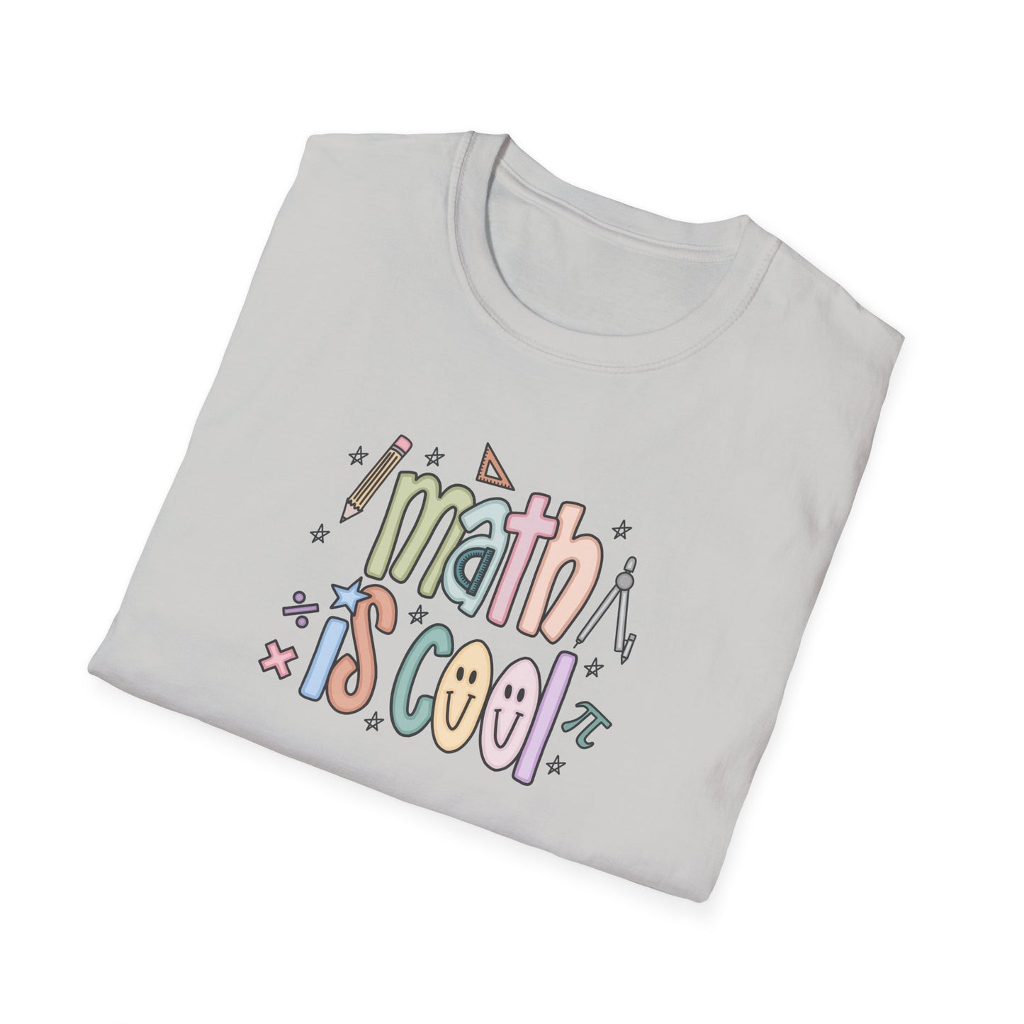 Math is Cool Unisex Softstyle T-Shirt, Lightweight Tee, Educational Gift, Math Lover Apparel, Back to School Shirt, Fun Shirt for Kids [...]