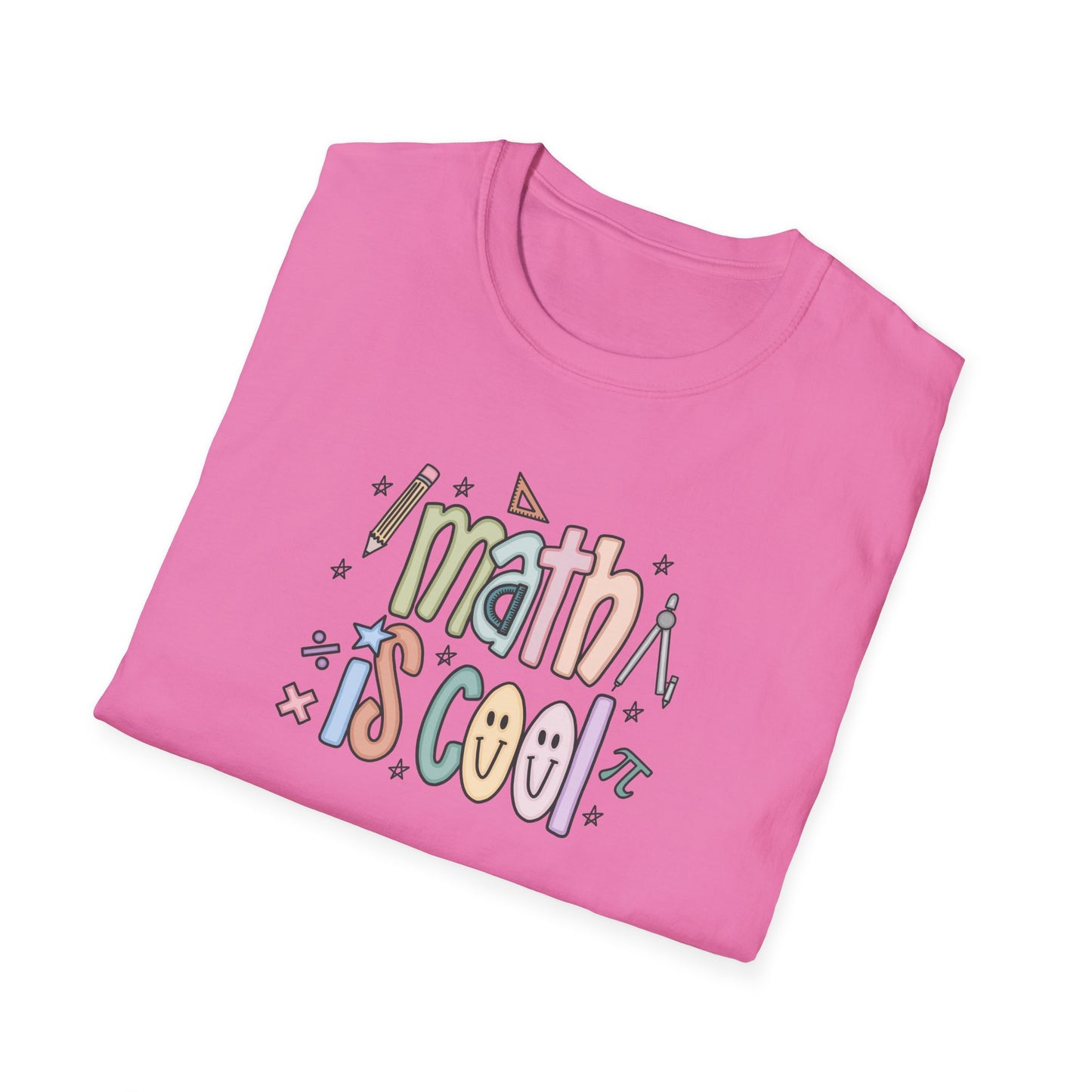Math is Cool Unisex Softstyle T-Shirt, Lightweight Tee, Educational Gift, Math Lover Apparel, Back to School Shirt, Fun Shirt for Kids [...]