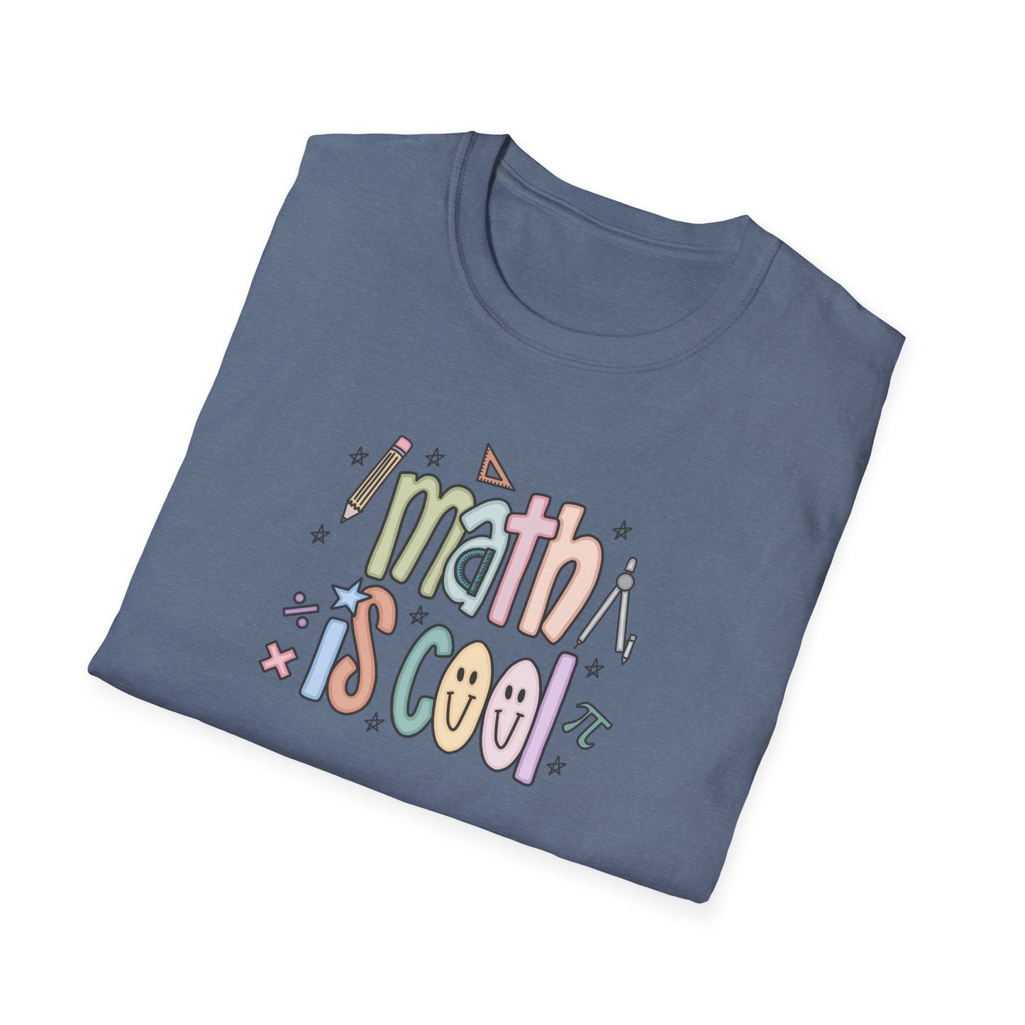 Math is Cool Unisex Softstyle T-Shirt, Lightweight Tee, Educational Gift, Math Lover Apparel, Back to School Shirt, Fun Shirt for Kids [...]