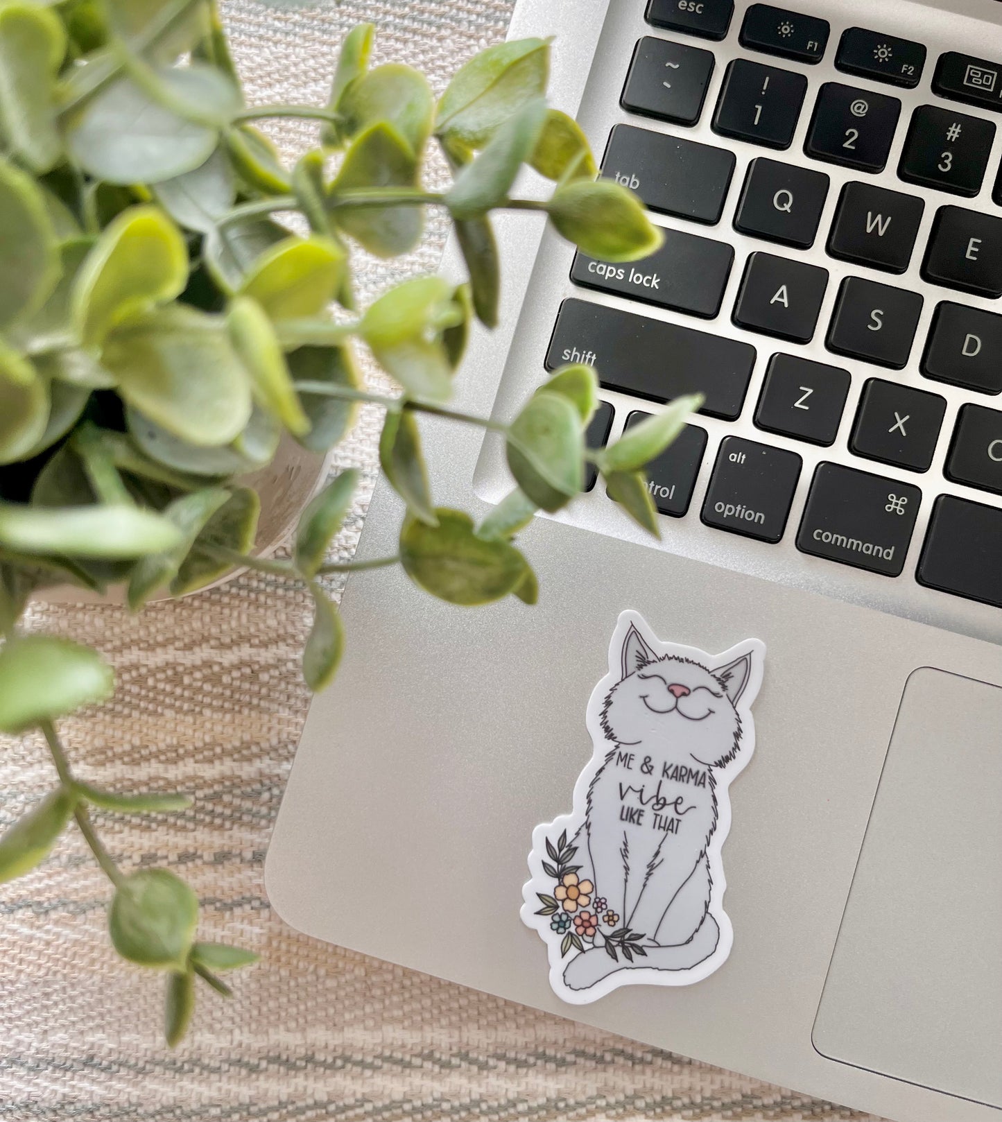 Me and Karma Vibe Like That Sticker