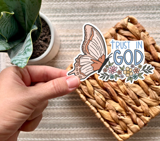 Trust in God Sticker