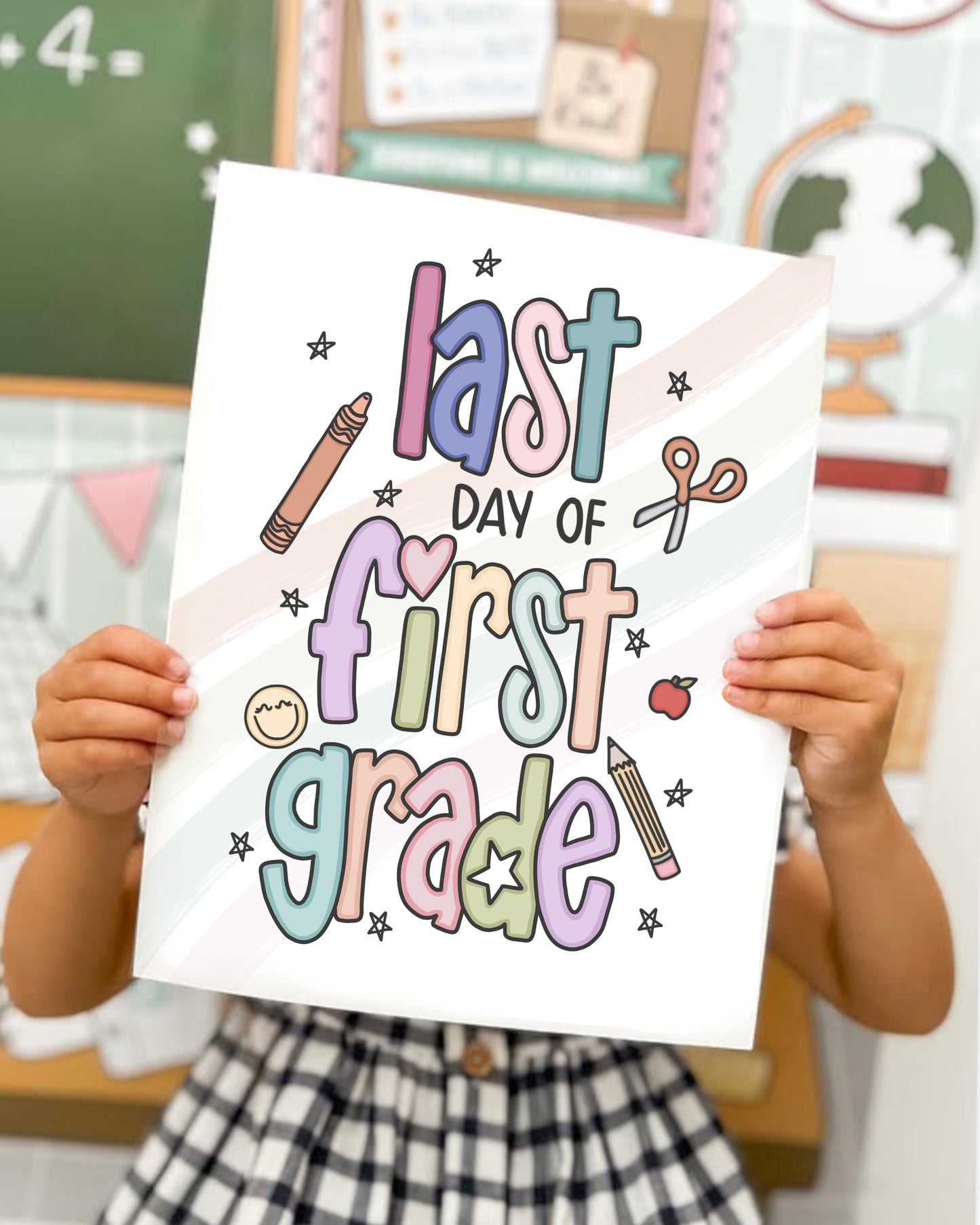 First / Last Day of First Grade Printable