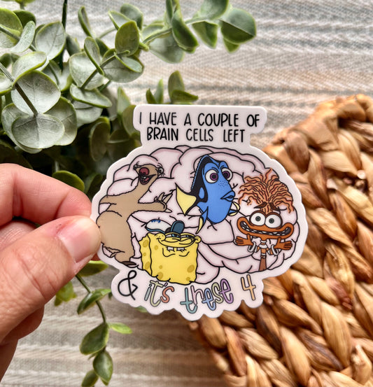 These 4 Character Sticker
