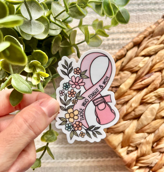Breast Cancer Survivor Sticker