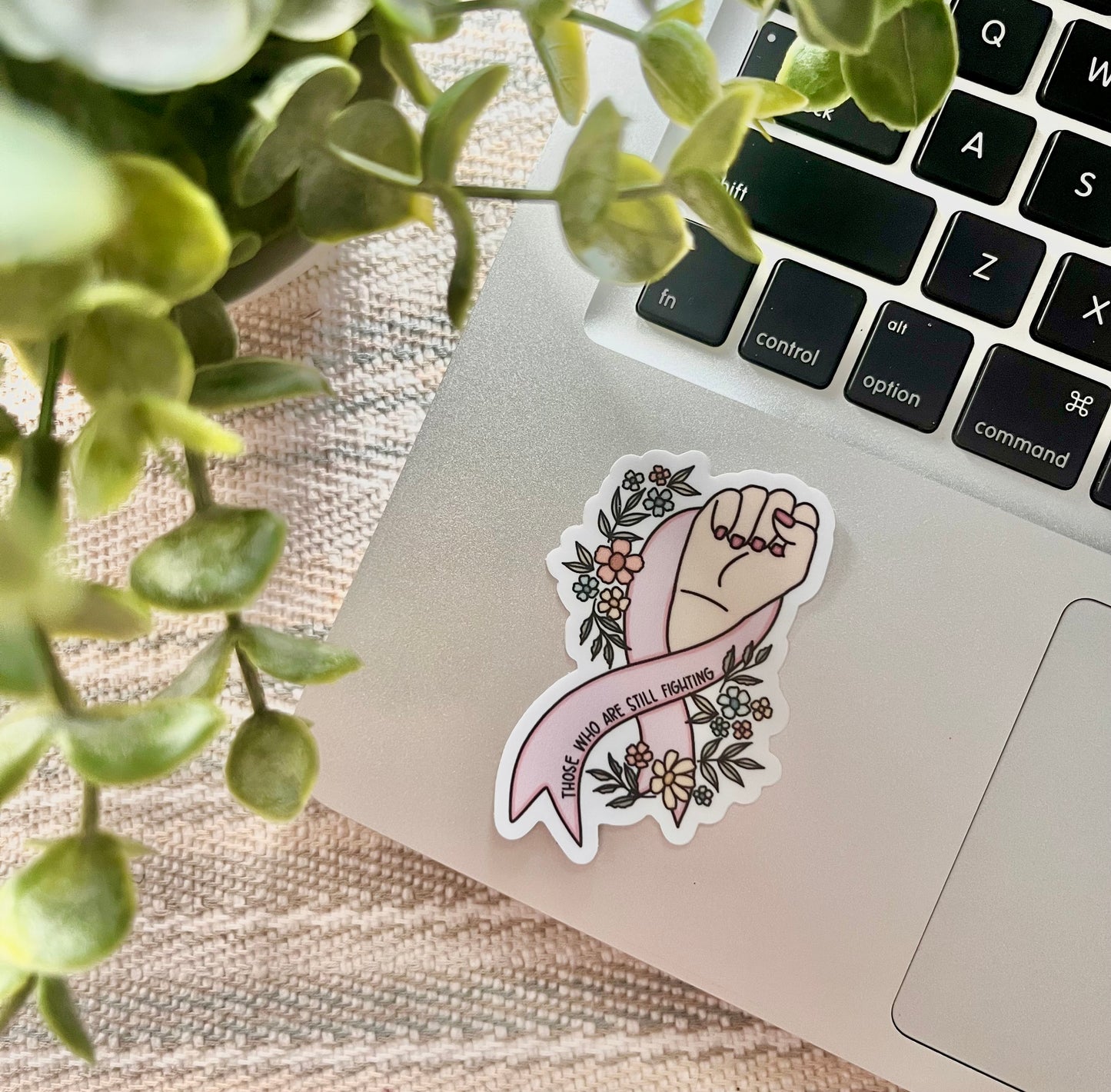 Breast Cancer Fighter Sticker