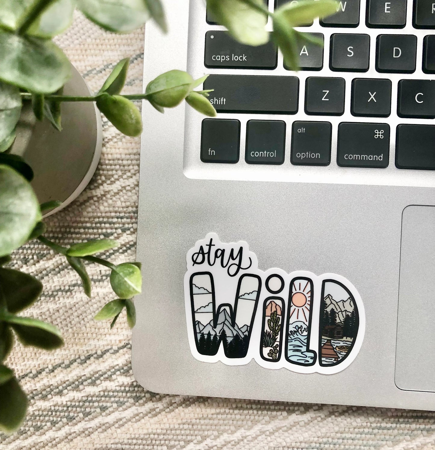 Stay Wild Sticker