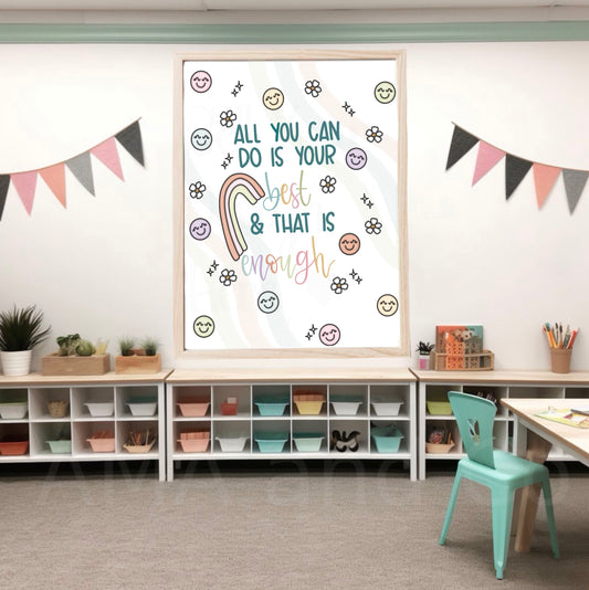 Trying Your Best Is Enough Print