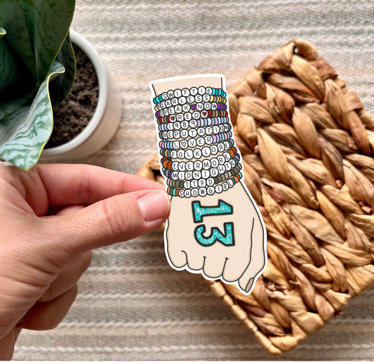 Album Bracelet Stack Sticker