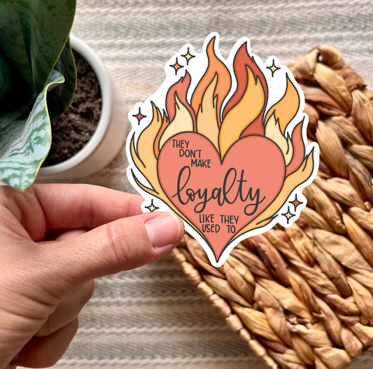 Loyalty Sticker