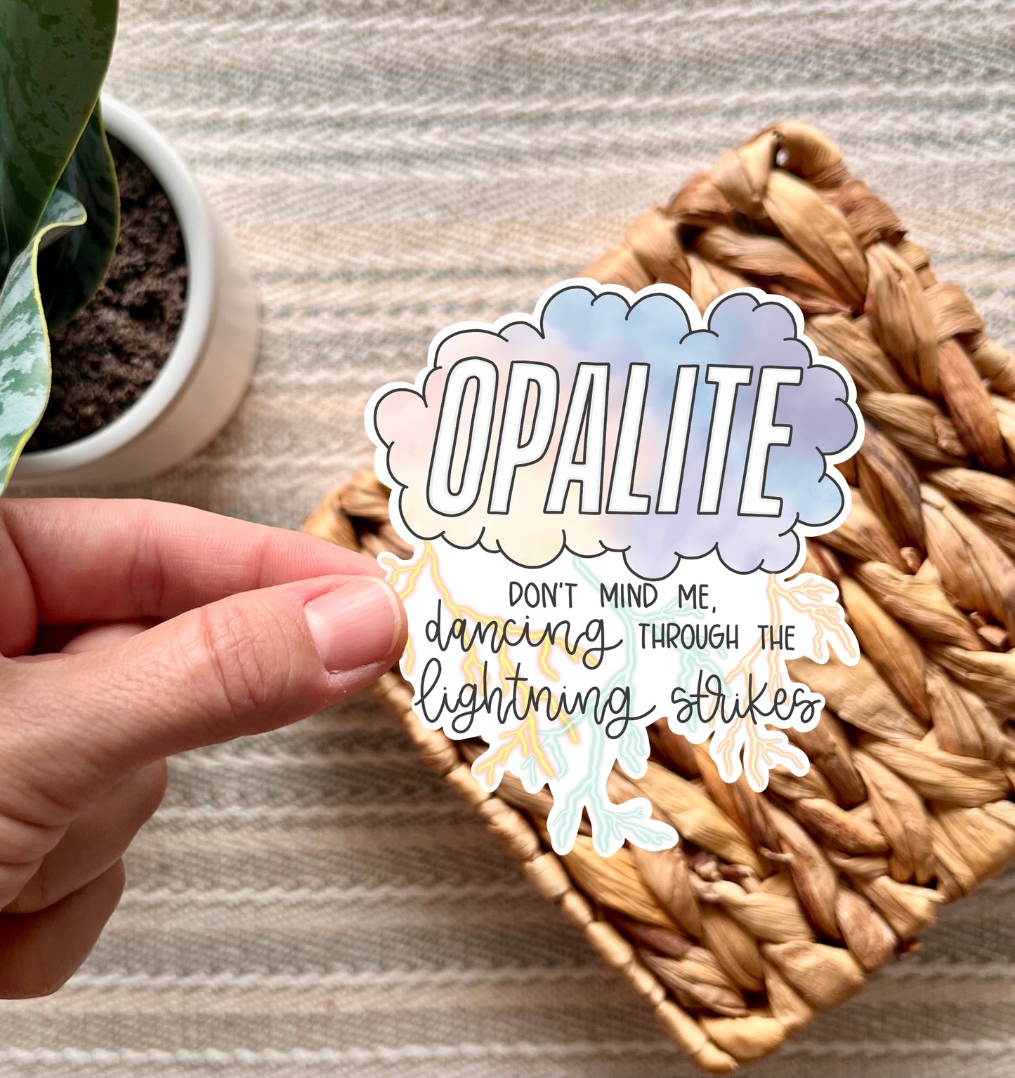 Opalite Sticker
