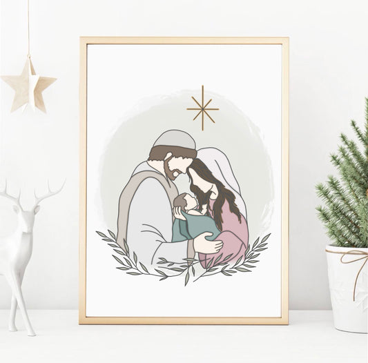 Let Us Adore Him Print