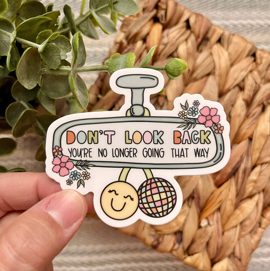 Review Mirror Sticker