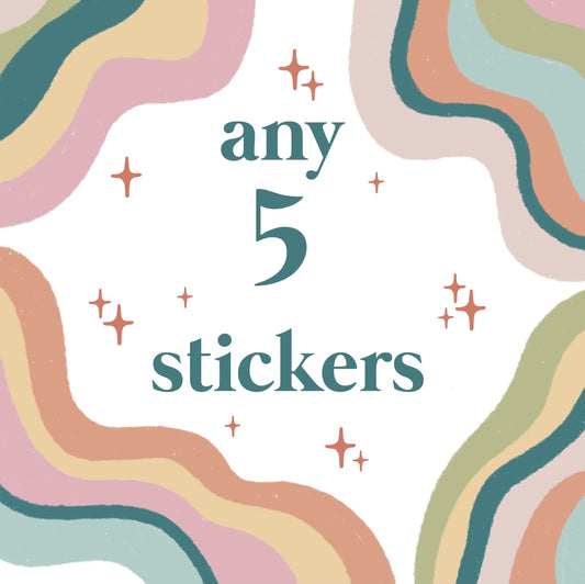 5 Sticker Pack