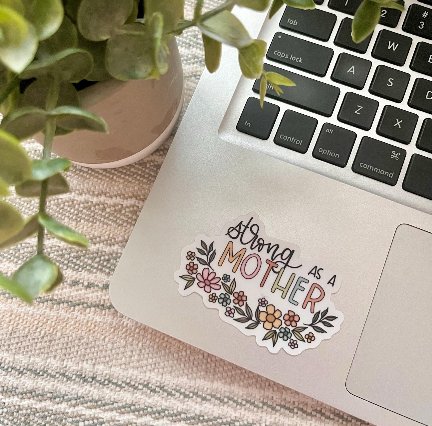 Strong as a Mother Sticker