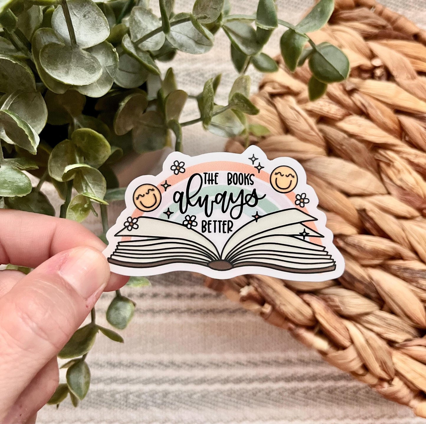 Books Always Better Sticker