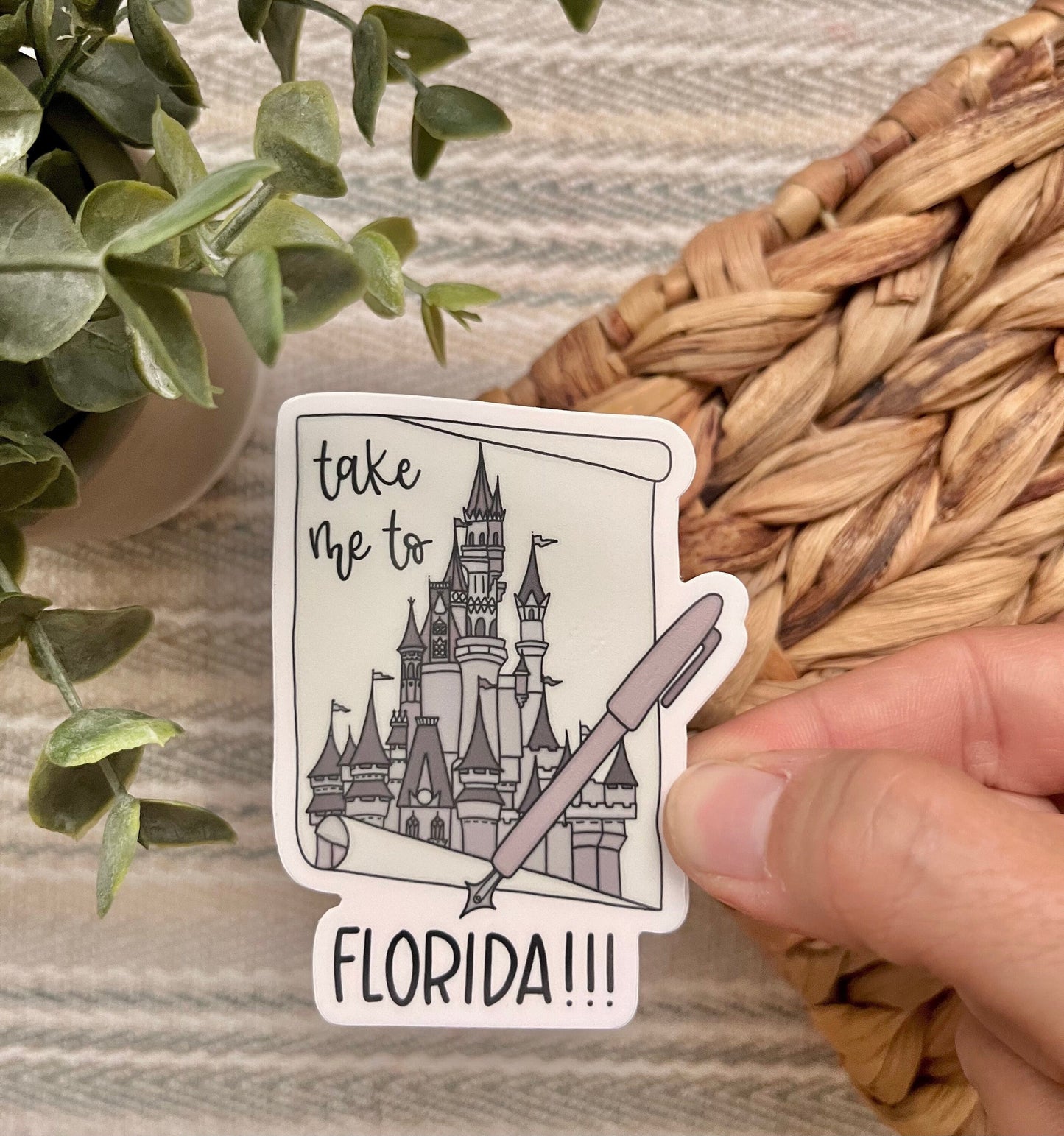 Take Me to Florida Sticker