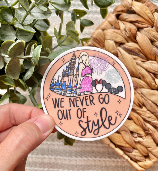 Disney Button Sticker