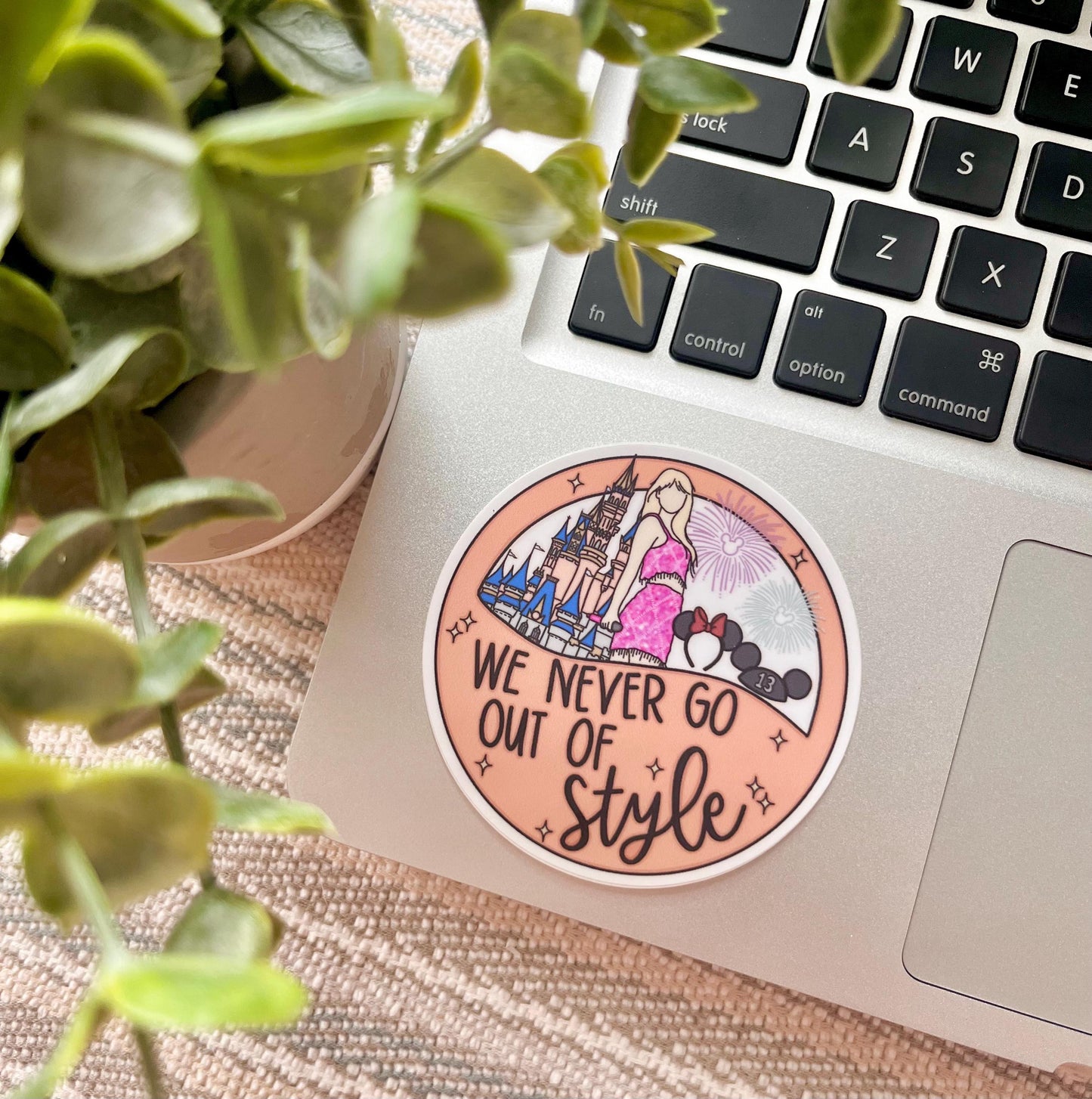 Disney Button Sticker