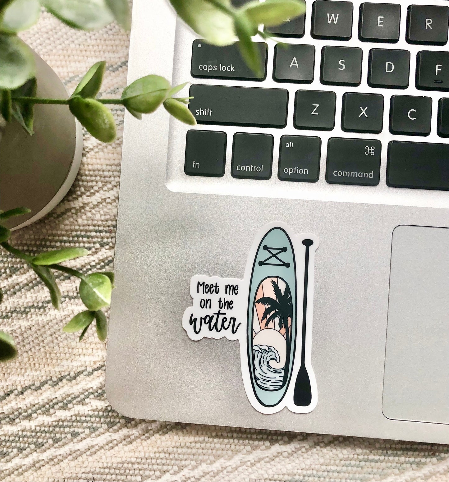 Ocean Paddle Boarding Sticker