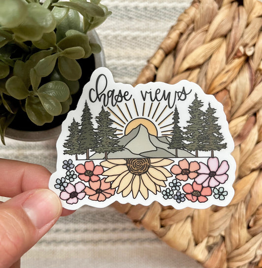 Chase Views Sticker
