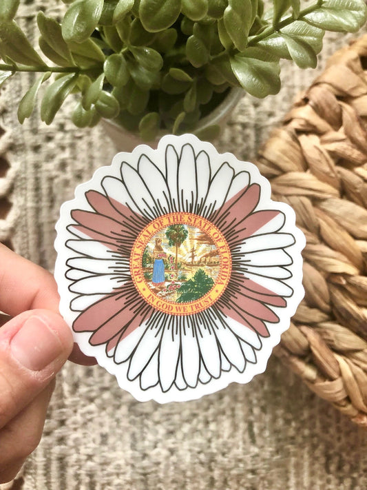 Florida State Flower Sticker