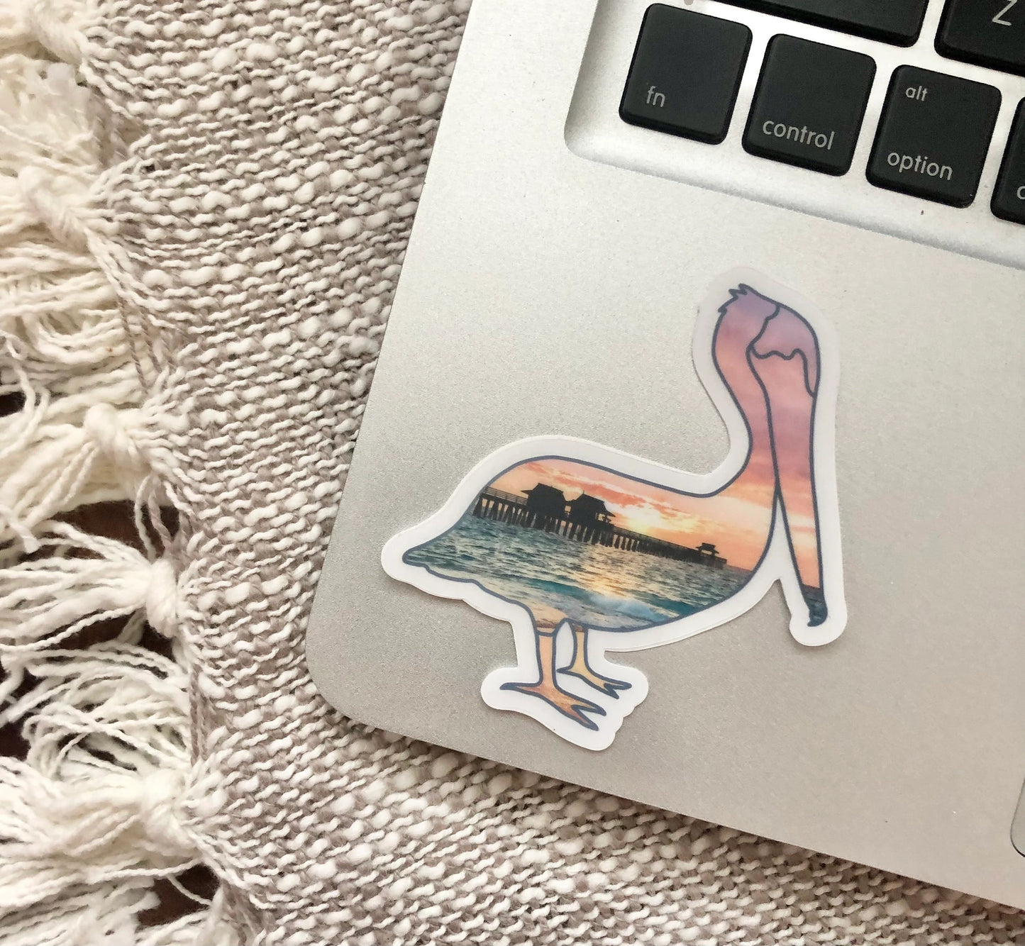 Pelican Pier Sticker