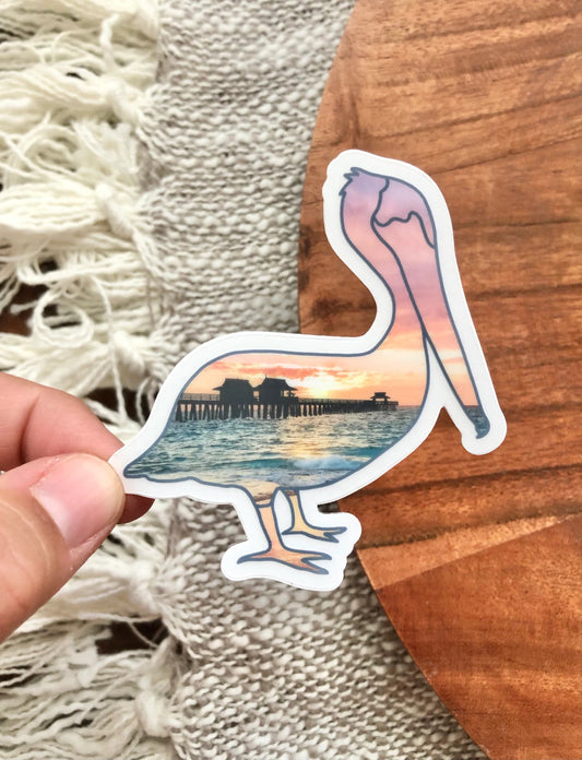 Pelican Pier Sticker