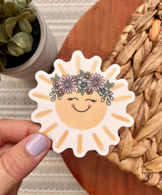 Happy Little Sun Sticker