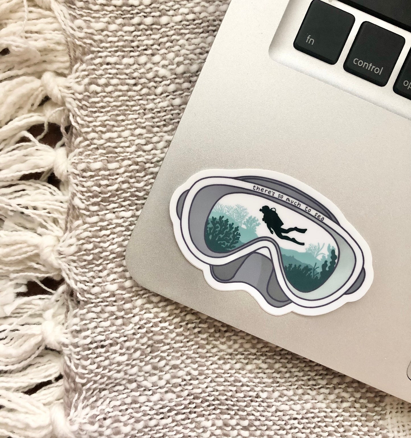 Scuba Mask Sticker