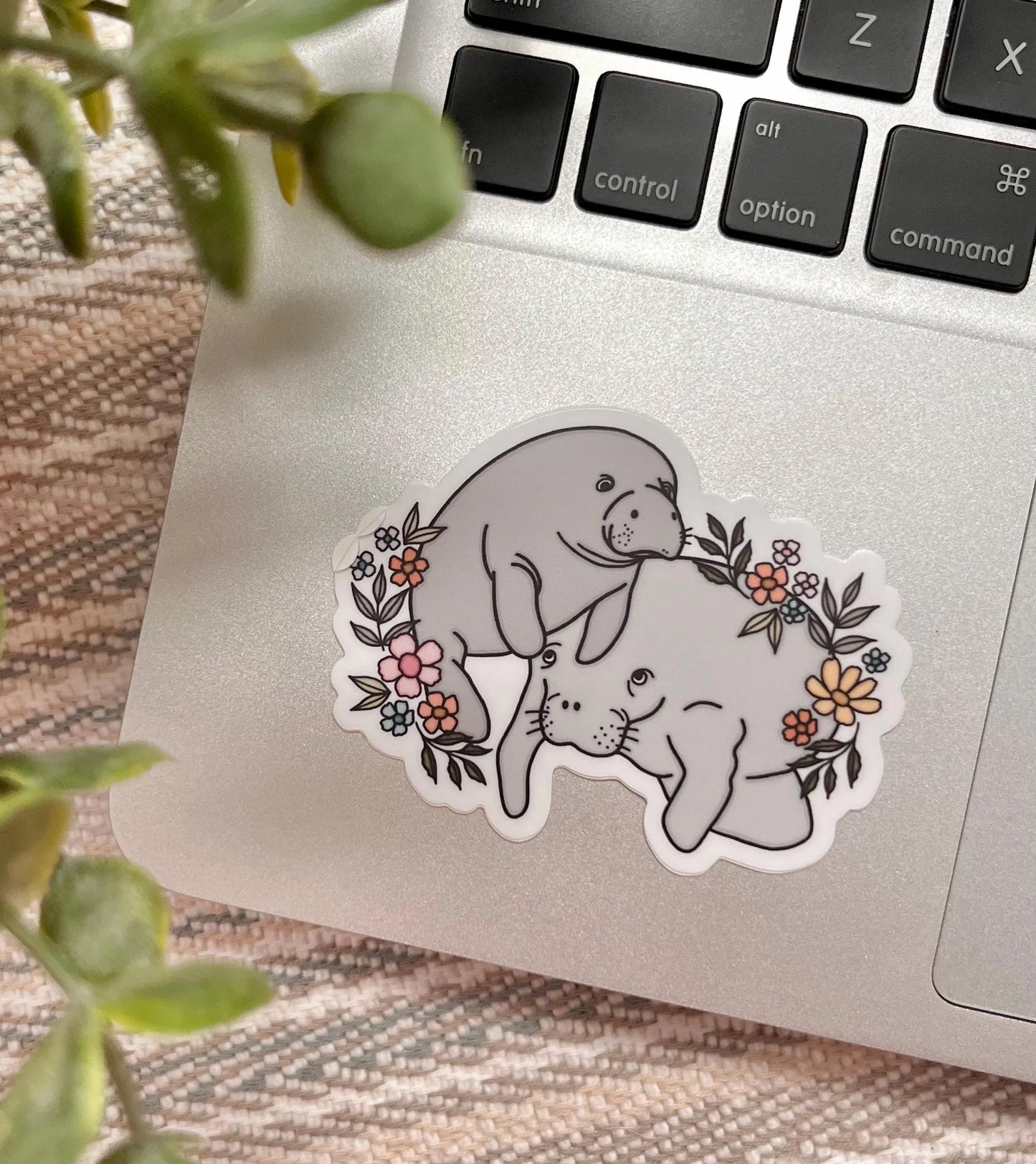 Manatee Sticker