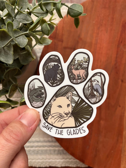 Save the Glades Sticker