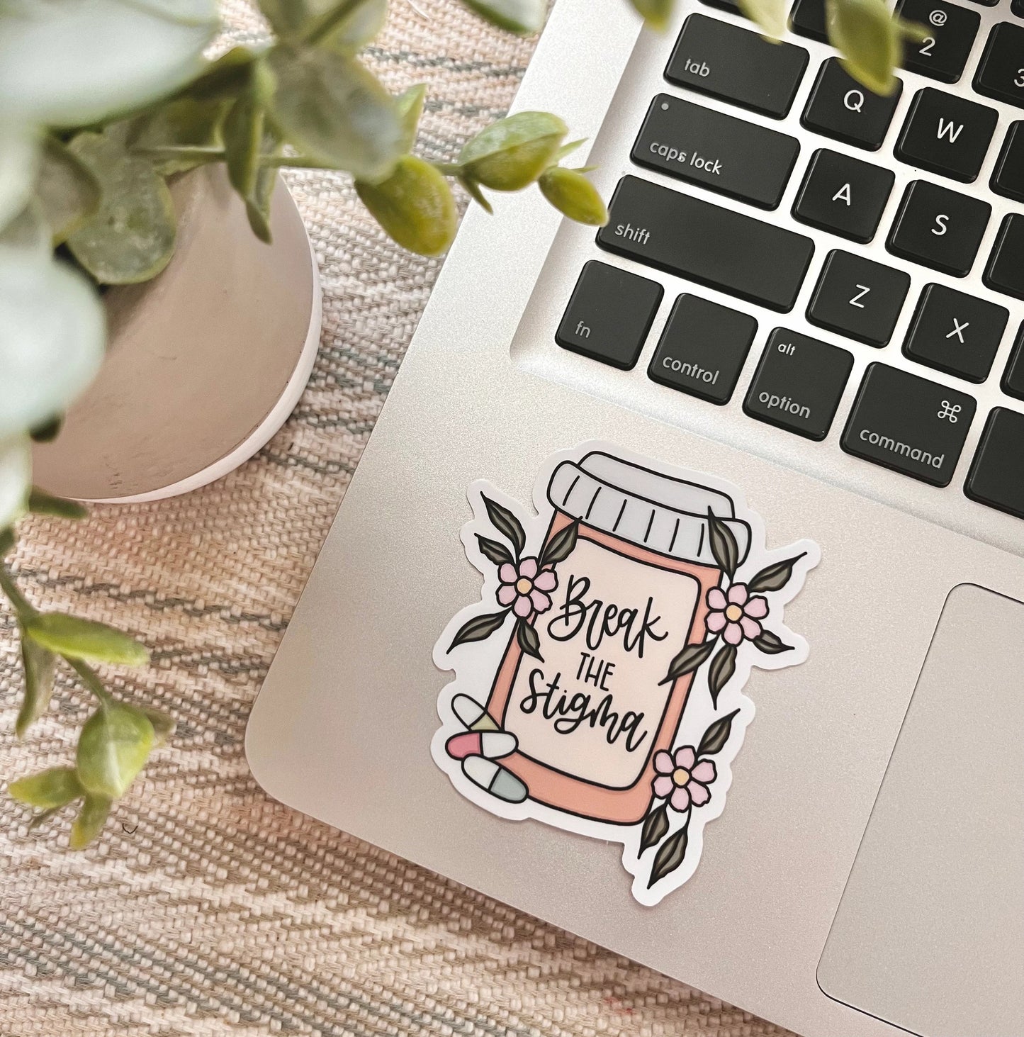 Mental Health Break the Stigma Sticker
