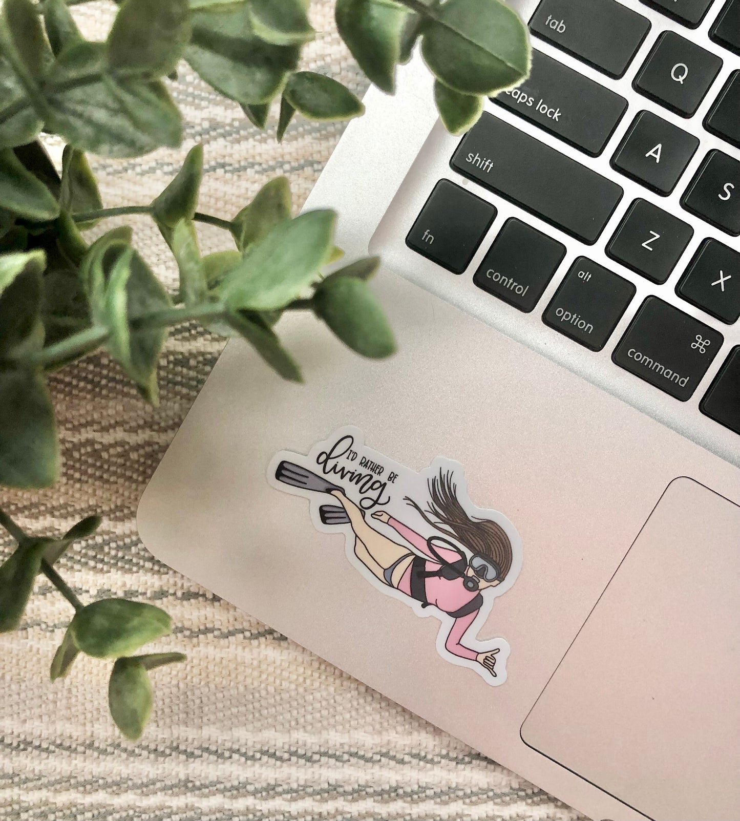 Diving Scuba Sticker