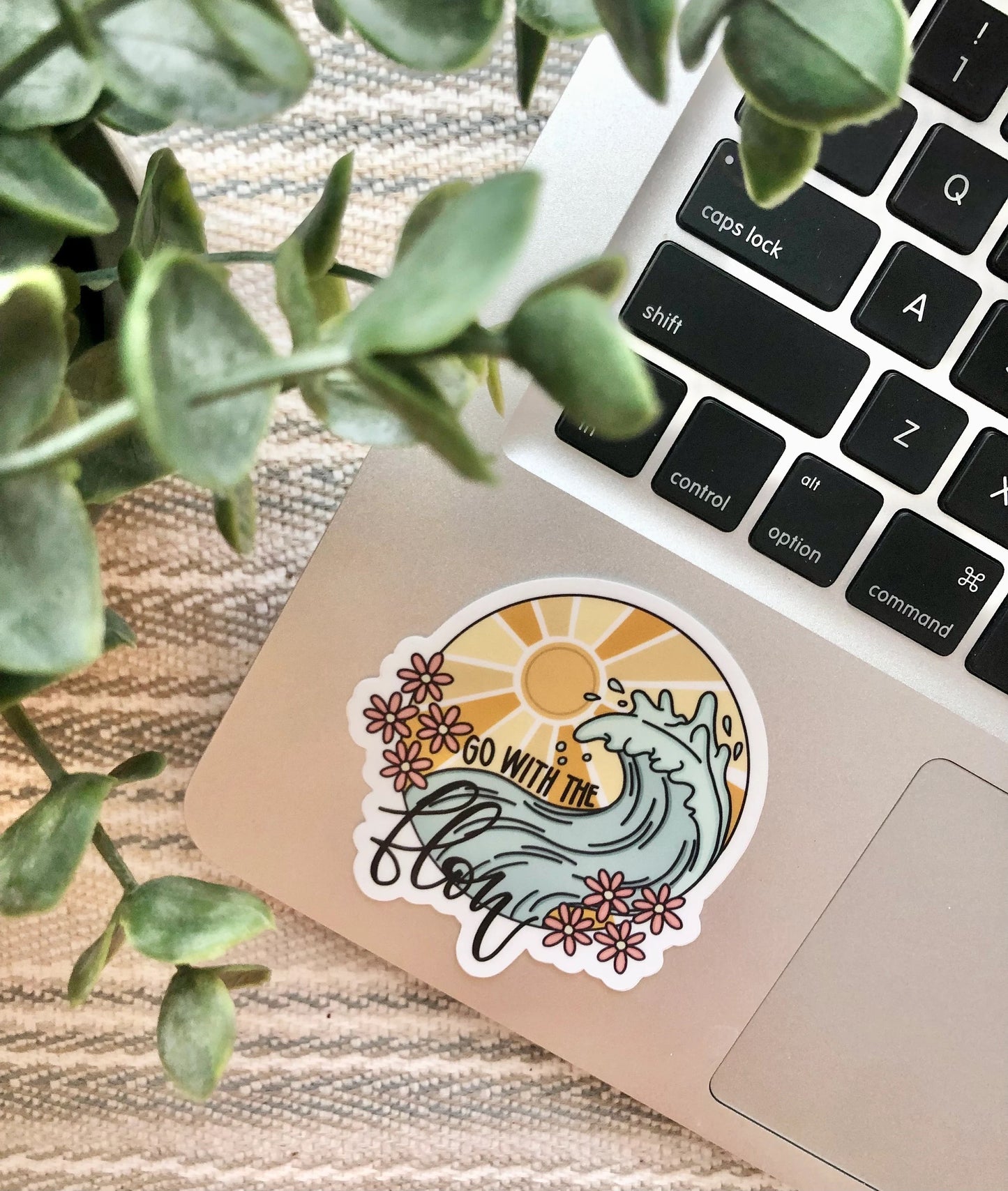Go with the Flow Sticker
