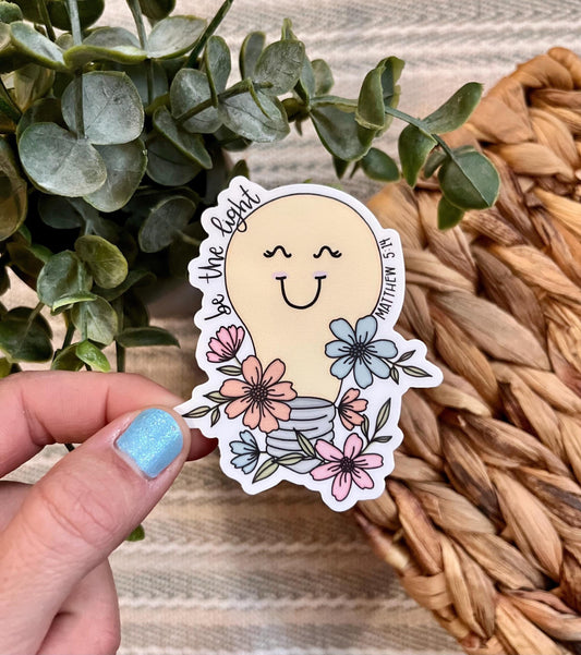Be the Light Sticker