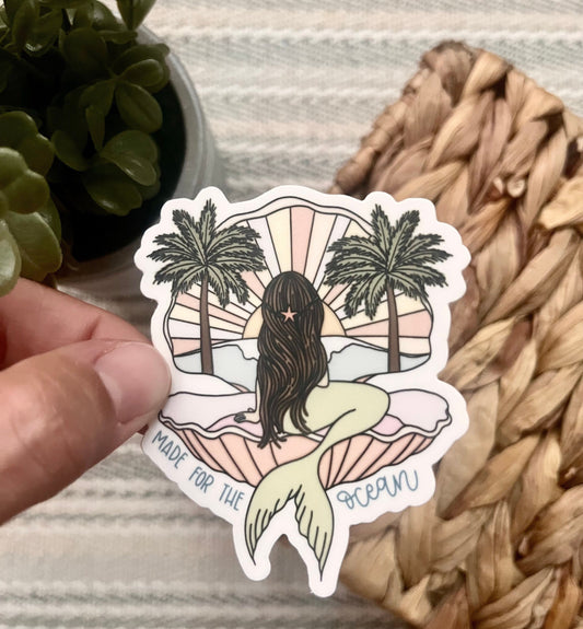 Made for the Ocean Sticker